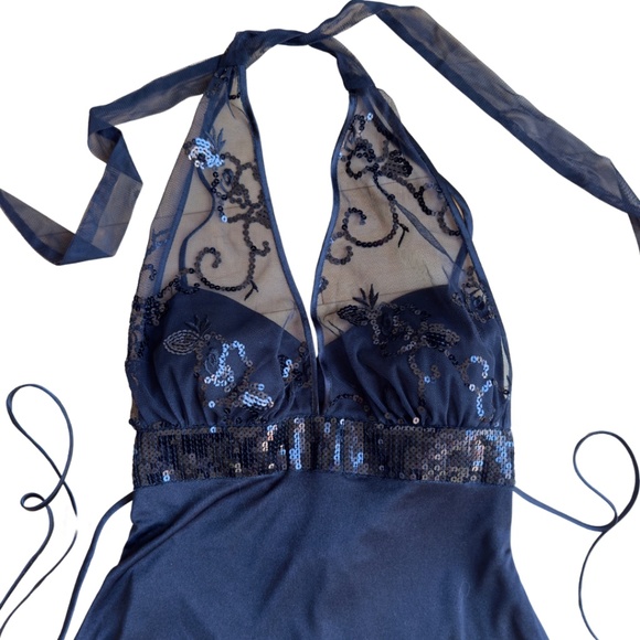 Teeze Me Mini Dress with Halter Straps - Picture 3 of 4